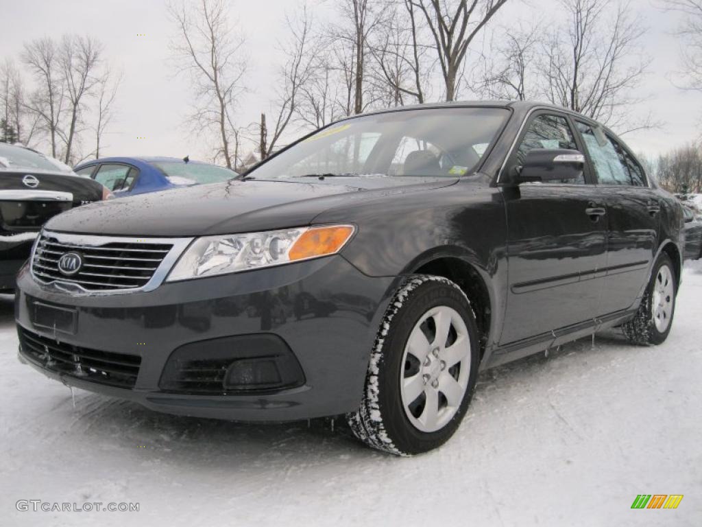 2010 Optima LX - Platinum Graphite / Gray photo #1