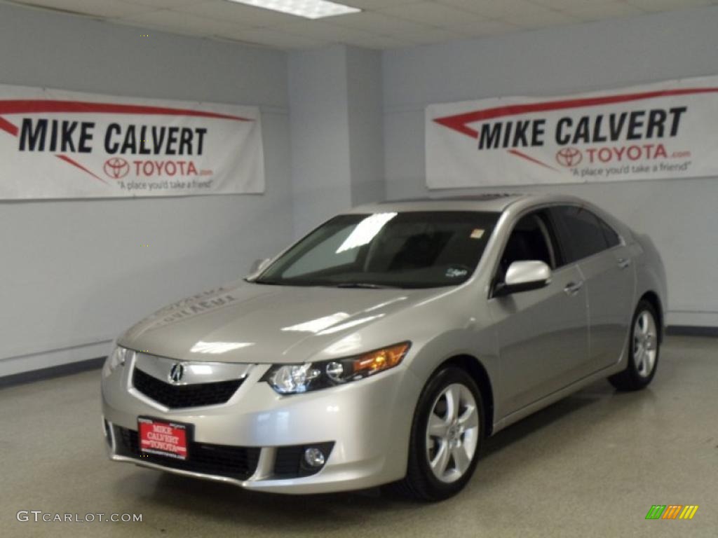 2010 TSX Sedan - Palladium Metallic / Ebony photo #1