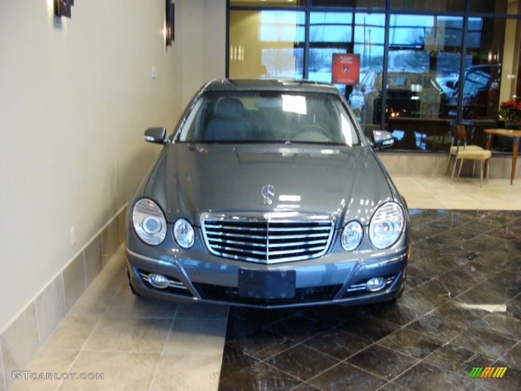 2008 E 350 4Matic Sedan - Flint Grey Metallic / Ash photo #2
