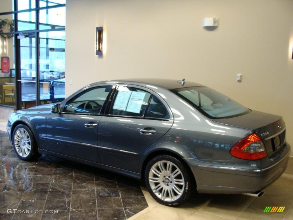 2008 E 350 4Matic Sedan - Flint Grey Metallic / Ash photo #3