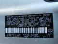 1G1: Tungsten Silver Pearl 2010 Lexus HS 250h Hybrid Premium Color Code