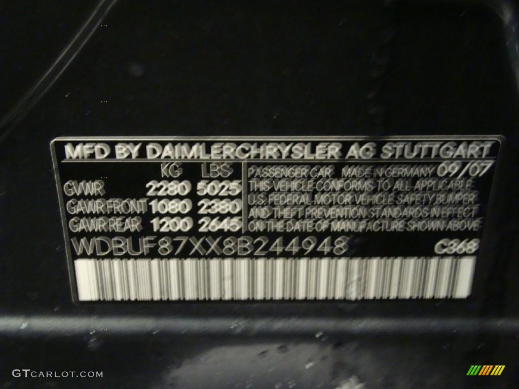 2008 E 350 4Matic Sedan - Flint Grey Metallic / Ash photo #7