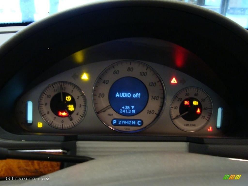 2008 E 350 4Matic Sedan - Flint Grey Metallic / Ash photo #11