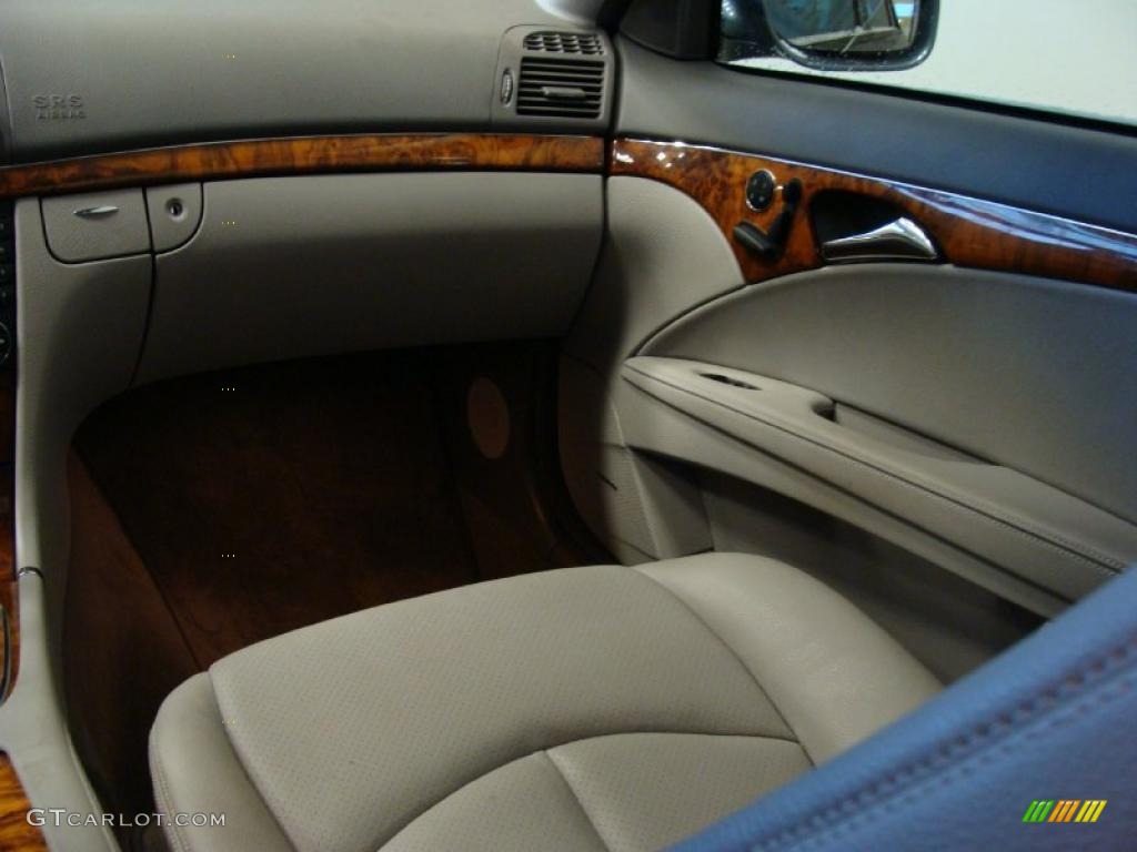 2008 E 350 4Matic Sedan - Flint Grey Metallic / Ash photo #13