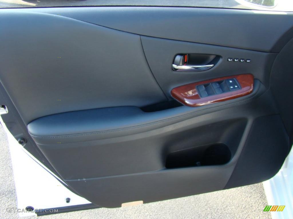 2010 Lexus HS 250h Hybrid Premium Black Door Panel Photo #41780489