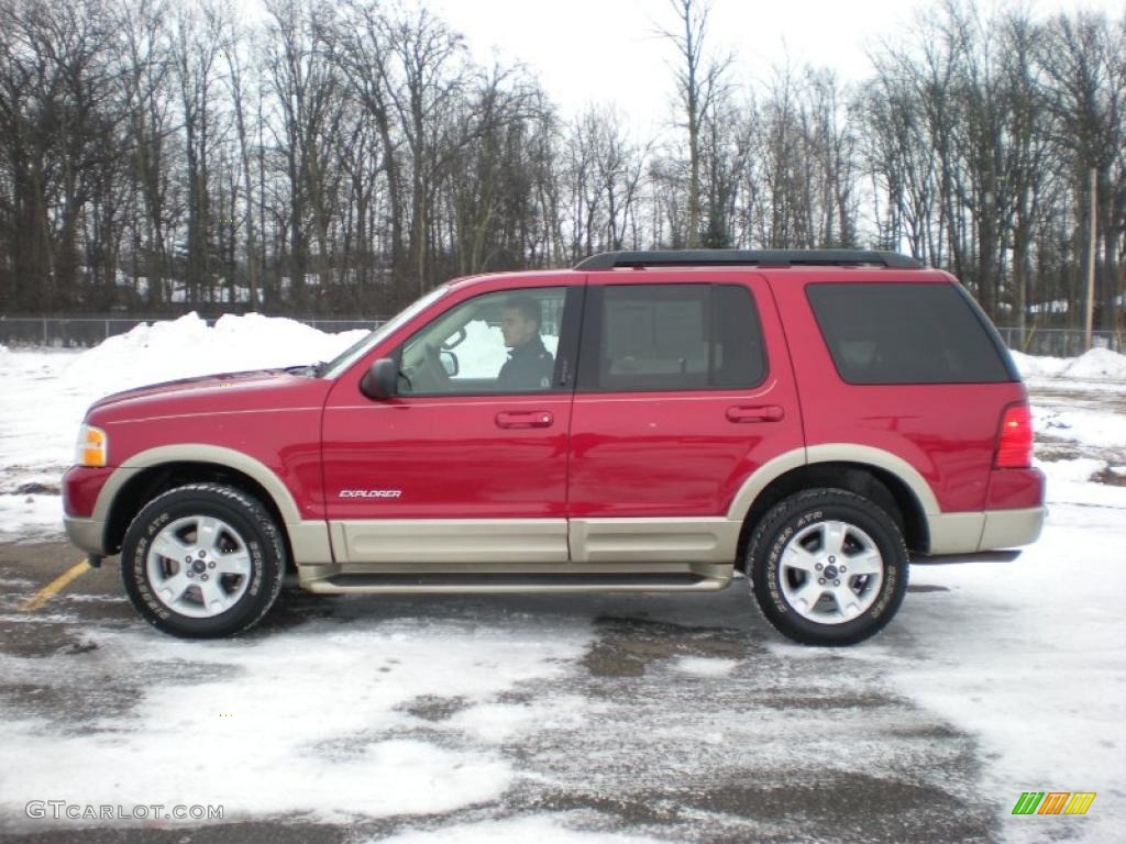 Redfire Metallic 2005 Ford Explorer Eddie Bauer 4x4 Exterior Photo #41781233