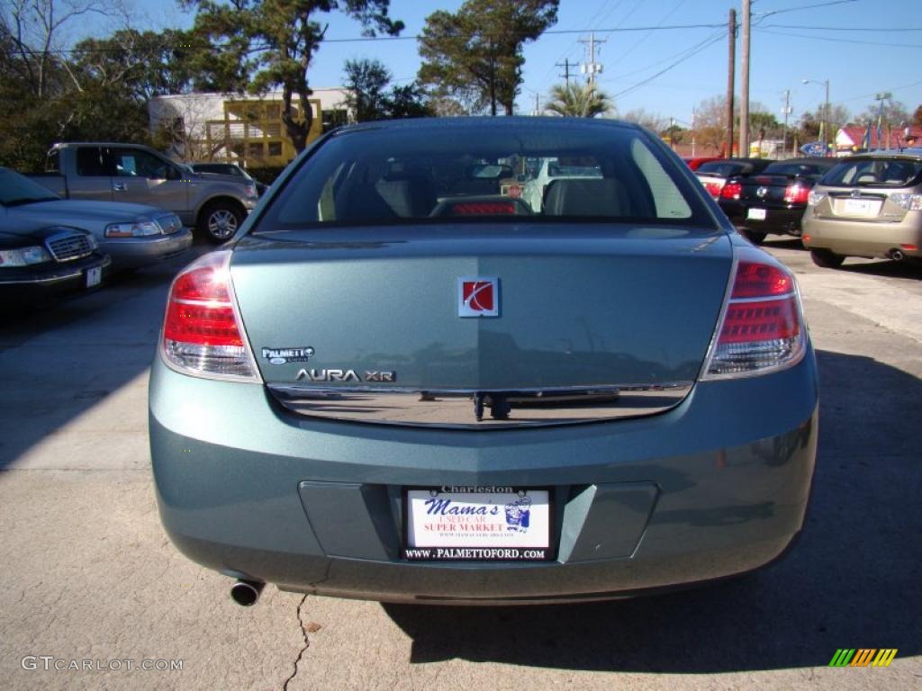 2009 Aura XR - Silver Moss / Black photo #7