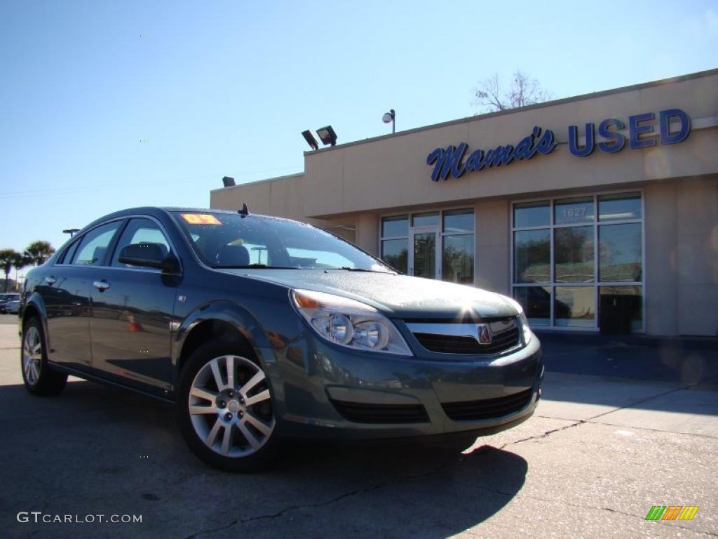 2009 Aura XR - Silver Moss / Black photo #32