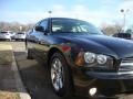 2008 Brilliant Black Crystal Pearl Dodge Charger R/T  photo #7