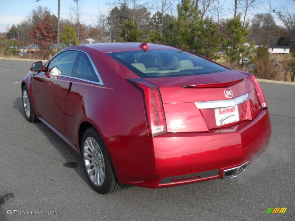 Crystal Red Tintcoat 2011 Cadillac CTS Coupe Exterior Photo #41787301