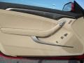 Cashmere/Cocoa 2011 Cadillac CTS Coupe Door Panel