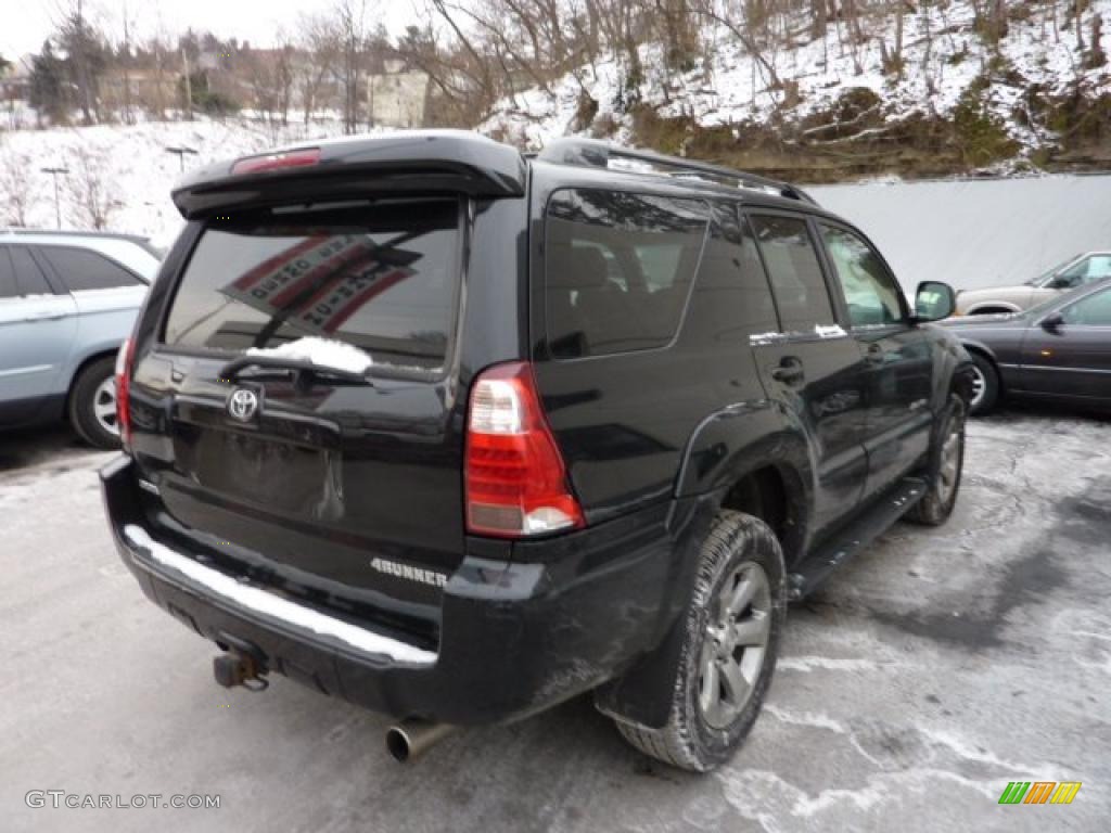 2007 4Runner Limited 4x4 - Black / Stone photo #4