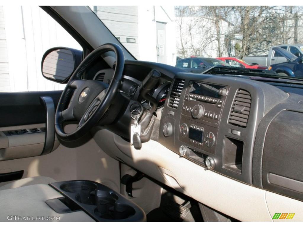 2008 Silverado 1500 LT Extended Cab 4x4 - Victory Red / Light Cashmere/Ebony Accents photo #15