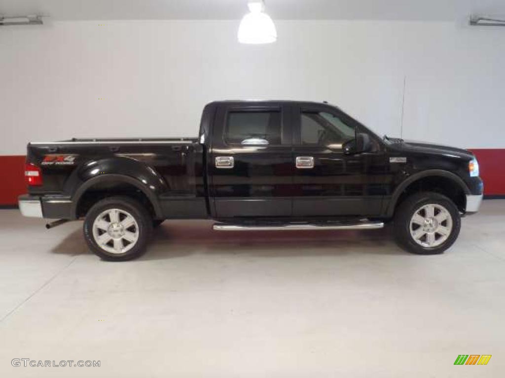 2006 F150 FX4 SuperCrew 4x4 - Black / Tan photo #3