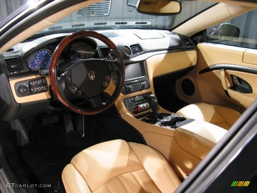 2008 Maserati GranTurismo Standard GranTurismo Model Beige Dashboard Photo #41794339