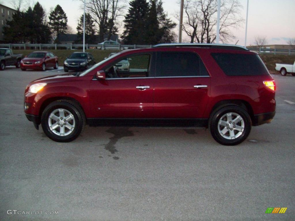 2007 Outlook XR AWD - Red Jewel / Black photo #13