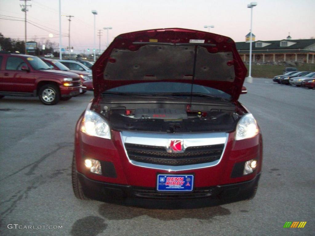 2007 Outlook XR AWD - Red Jewel / Black photo #18