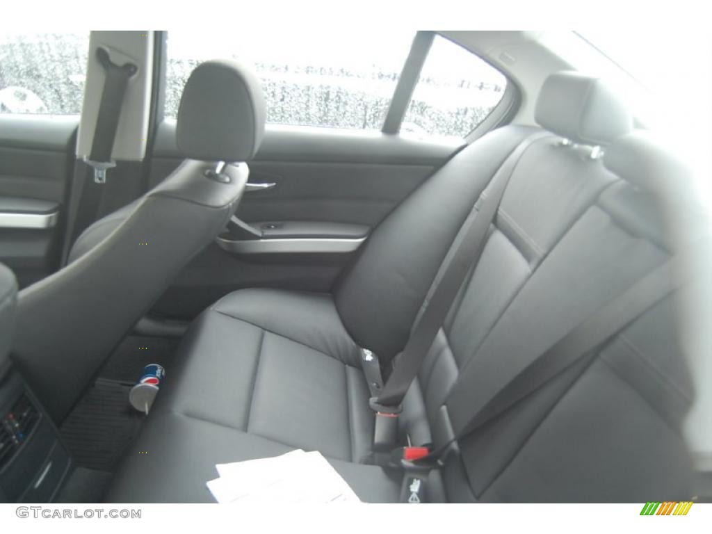 Black Interior 2009 BMW 3 Series 335i Sedan Photo #41794979