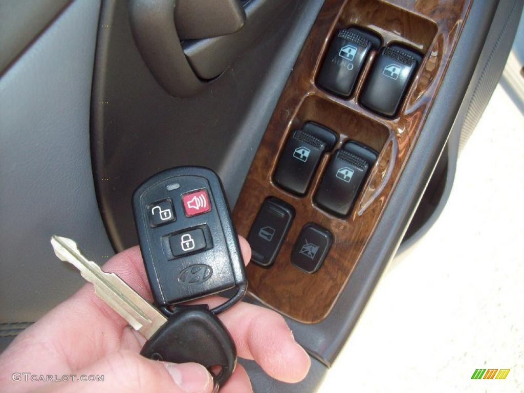 2006 Elantra Limited Sedan - Sterling Silver / Gray photo #6