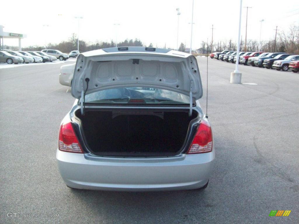2006 Elantra Limited Sedan - Sterling Silver / Gray photo #14
