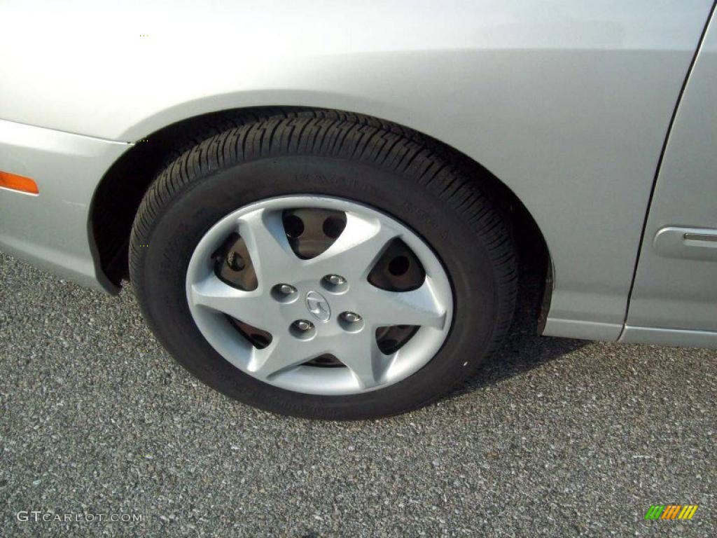 2006 Elantra Limited Sedan - Sterling Silver / Gray photo #19
