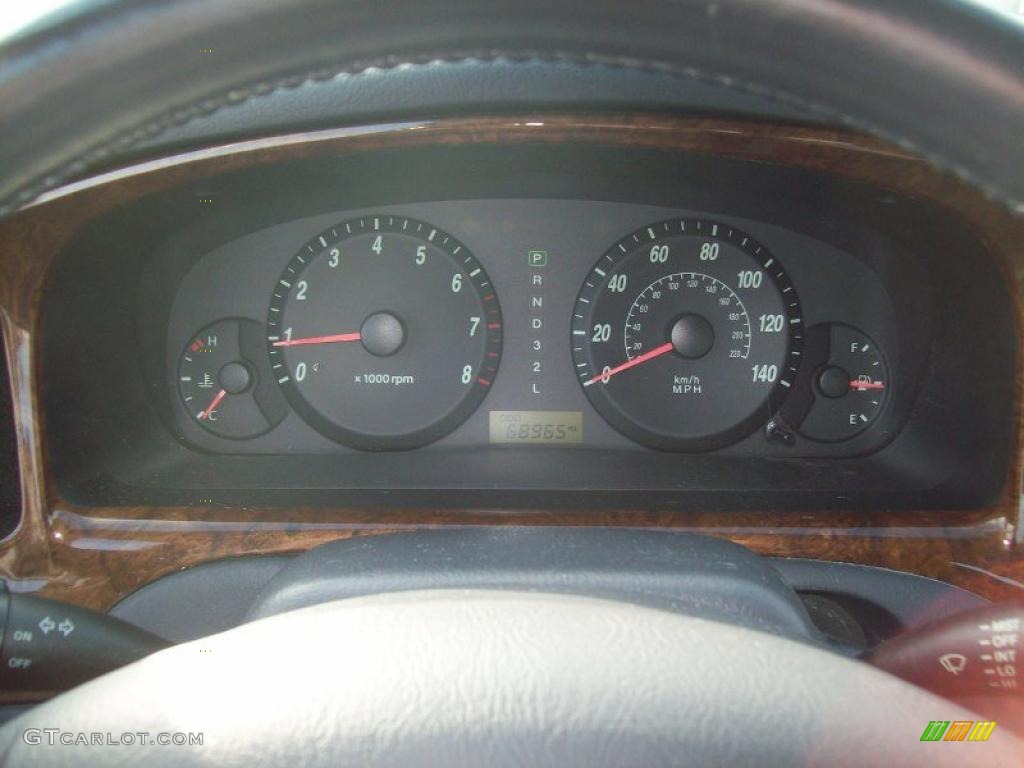 2006 Elantra Limited Sedan - Sterling Silver / Gray photo #21