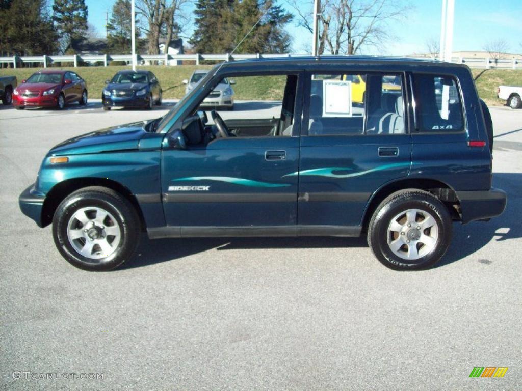 1995 Emerald Green Metallic Suzuki Sidekick JX 4 Door 4x4 41791333