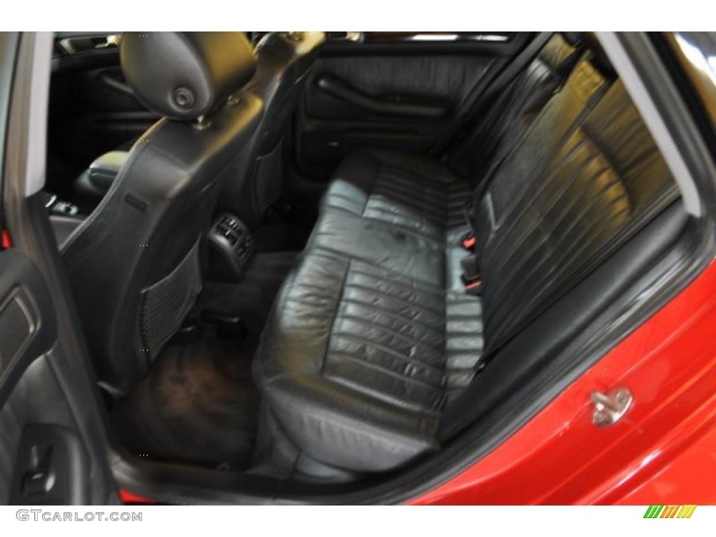 Onyx Black Interior 1999 Audi A6 2.8 quattro Sedan Photo #41797383