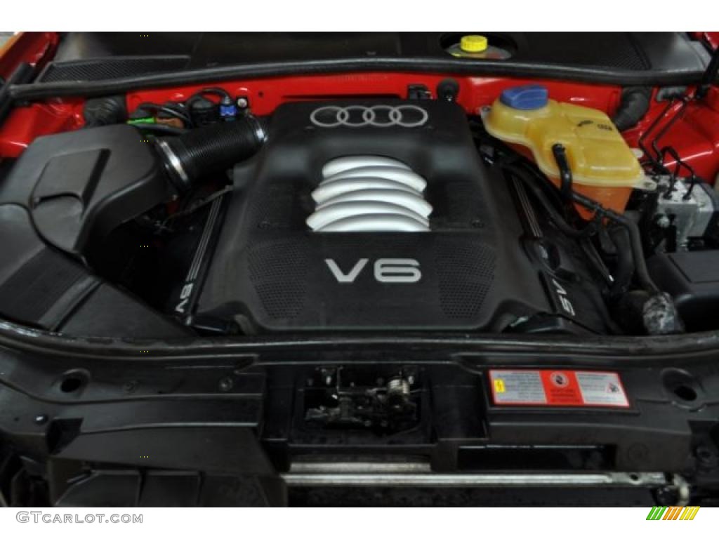 1999 Audi A6 2.8 quattro Sedan 2.8 Liter DOHC 30-Valve V6 Engine Photo #41797455
