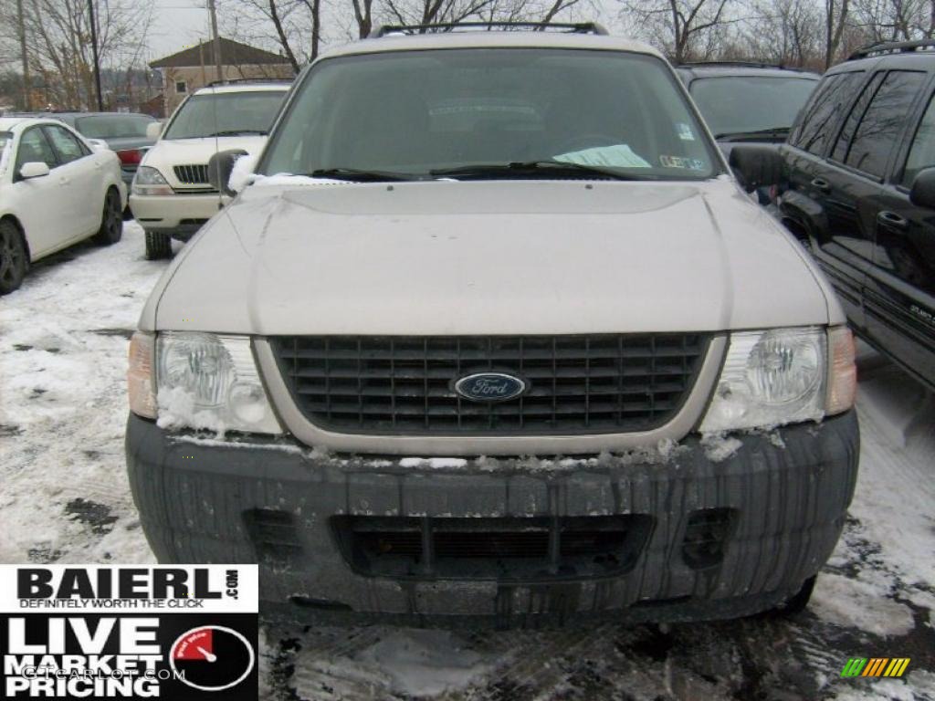 2004 Explorer XLS 4x4 - Mineral Grey Metallic / Graphite photo #2