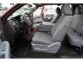 Steel Gray 2011 Ford F150 XLT SuperCab Interior Color