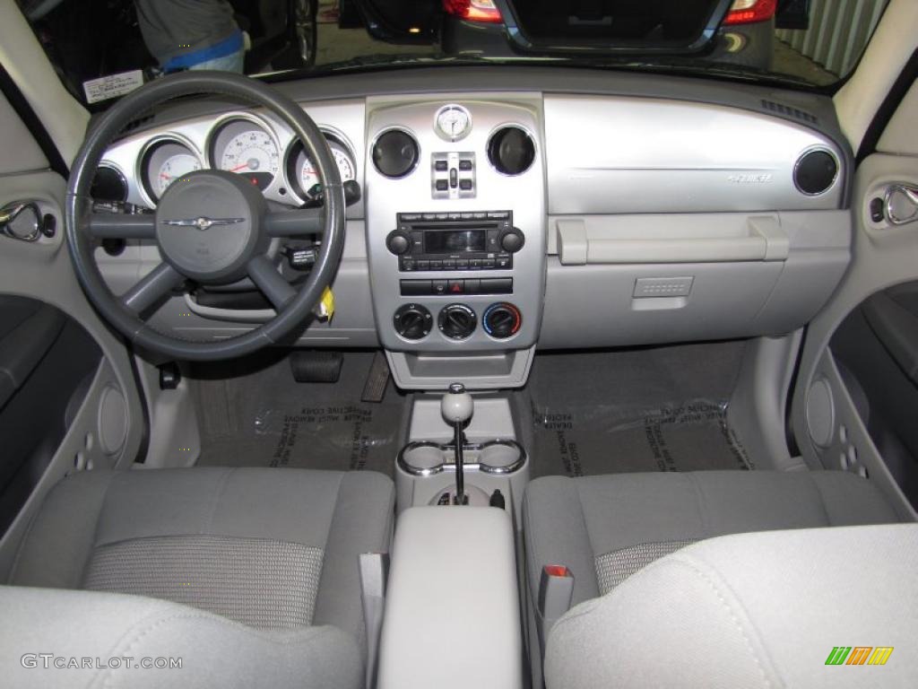 2007 PT Cruiser Limited - Cool Vanilla White / Pastel Slate Gray photo #12