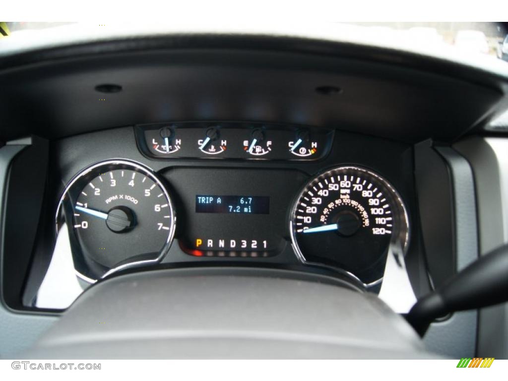 2011 Ford F150 XLT SuperCab Gauges Photo #41801955