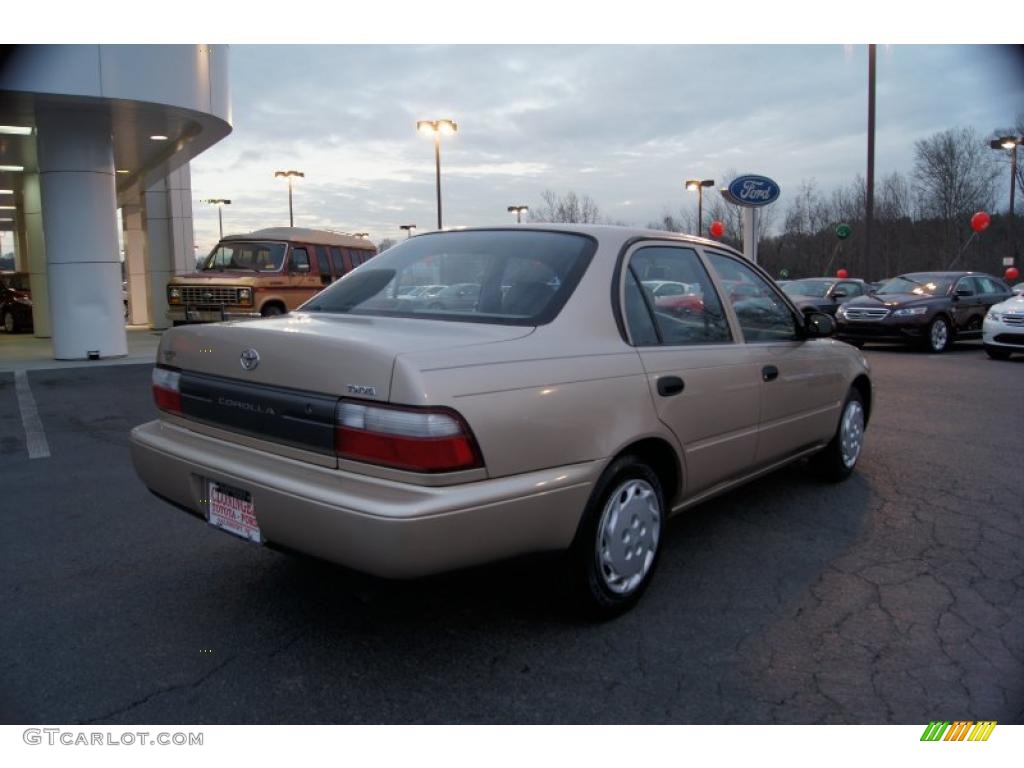 1997 Corolla CE - Cashmere Beige Metallic / Beige photo #3