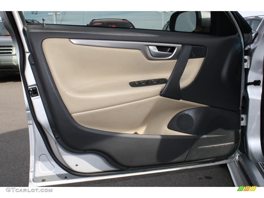2004 Volvo S60 R AWD Gobi Sand R Metallic Door Panel Photo #41802231
