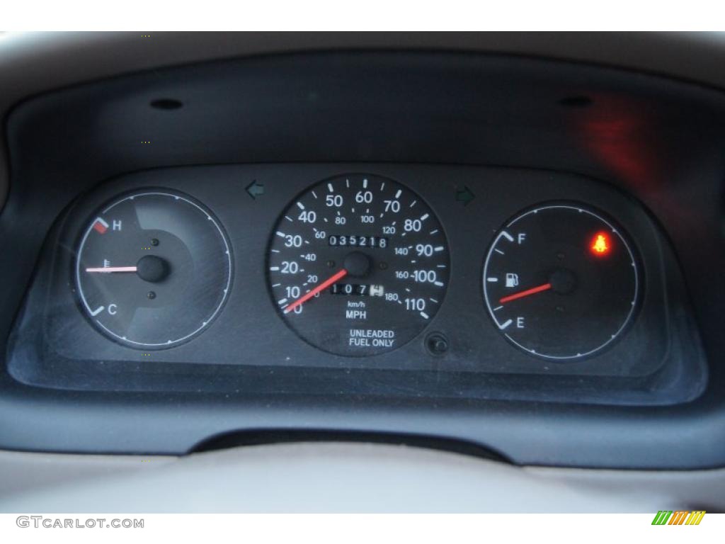 1997 Toyota Corolla CE Gauges Photos