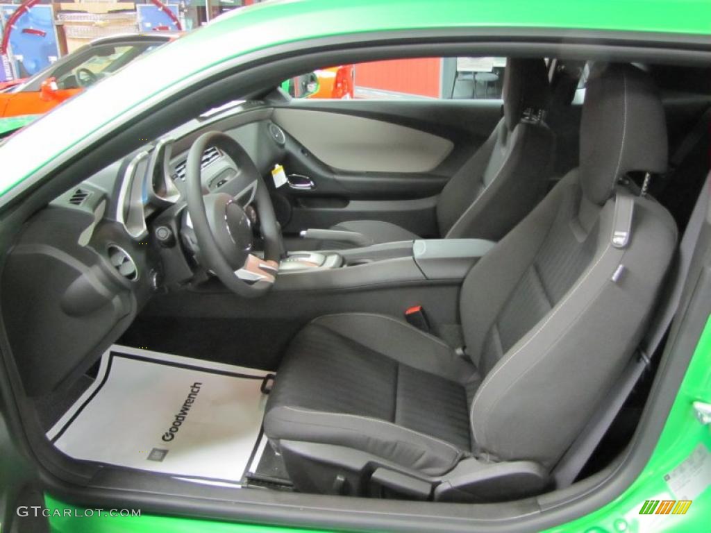 Black Interior 2011 Chevrolet Camaro LS Coupe Photo #41802523