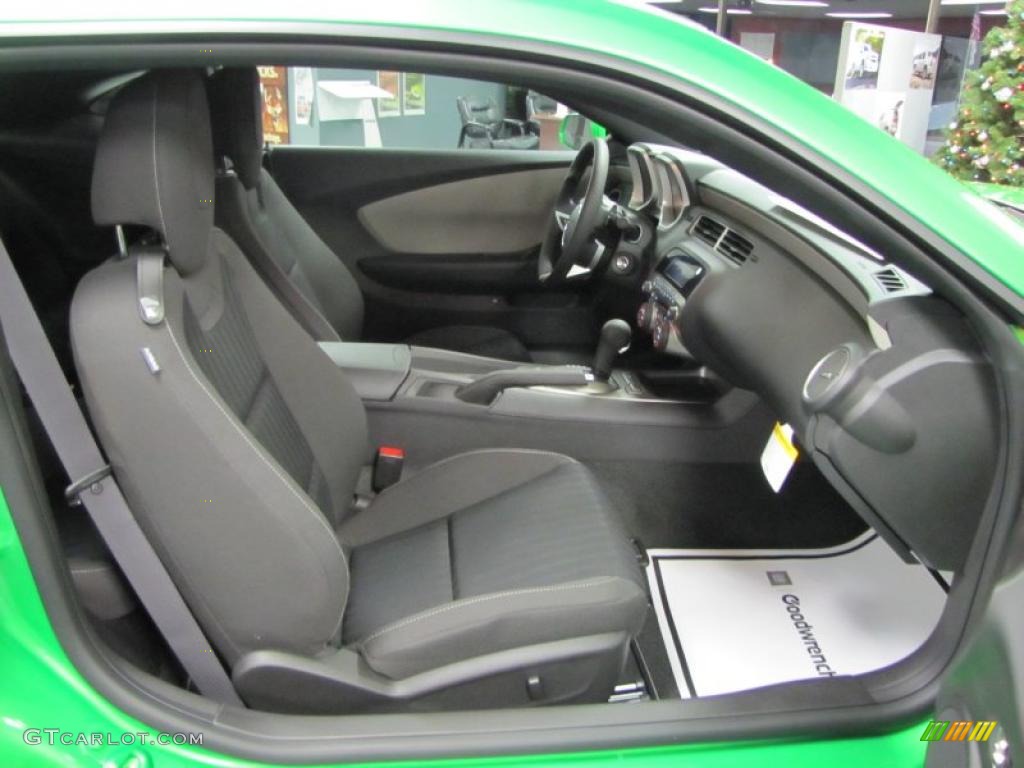 Black Interior 2011 Chevrolet Camaro LS Coupe Photo #41802535