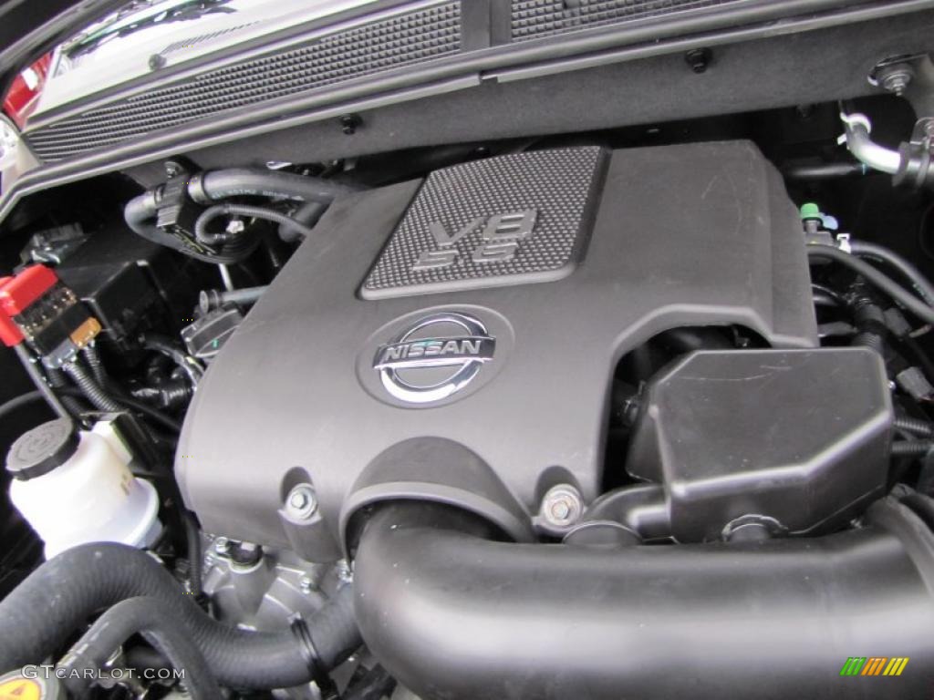2011 Nissan Armada SV 5.6 Liter Flex-Fuel DOHC 32-Valve CVTCS V8 Engine Photo #41803999