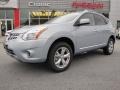 2011 Frosted Steel Metallic Nissan Rogue SV  photo #1