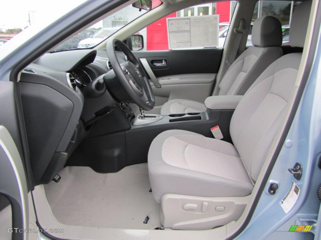 2011 Rogue SV - Frosted Steel Metallic / Gray photo #10