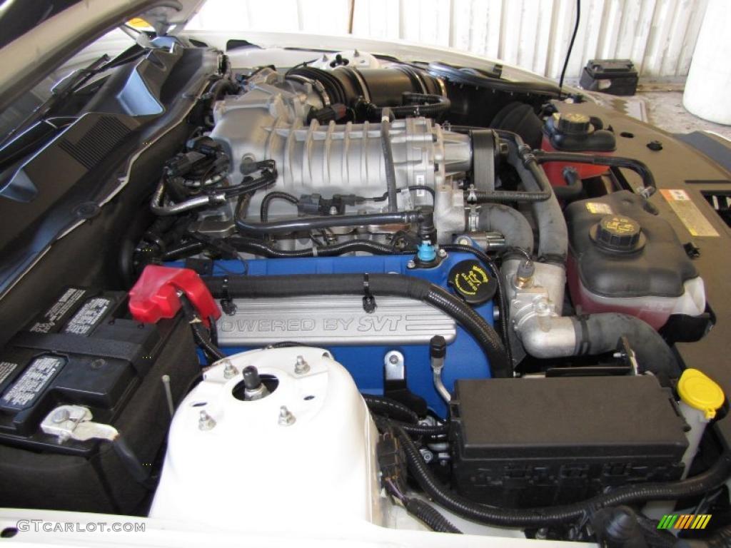 2011 Ford Mustang Shelby GT500 SVT Performance Package Coupe 5.4 Liter SVT Supercharged DOHC 32-Valve V8 Engine Photo #41805111