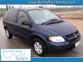 2002 Patriot Blue Pearl Dodge Caravan SE  photo #1