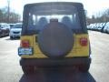 2000 Solar Yellow Jeep Wrangler SE 4x4  photo #6