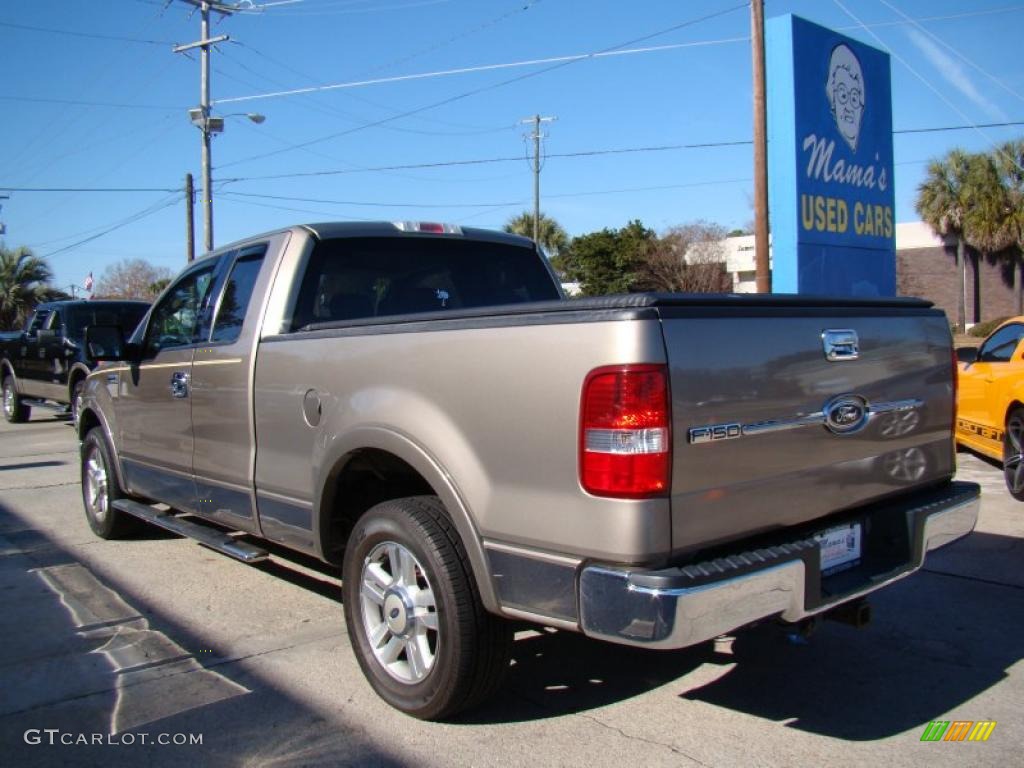 2004 F150 XLT SuperCab - Arizona Beige Metallic / Tan photo #6