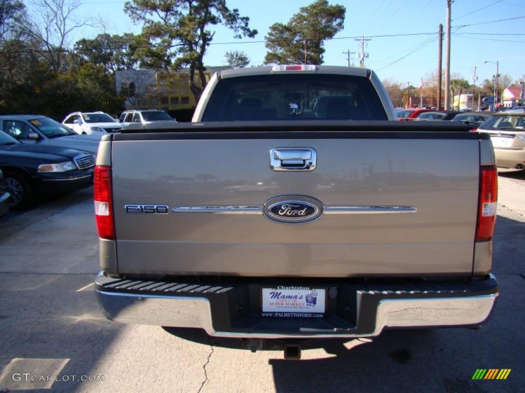 2004 F150 XLT SuperCab - Arizona Beige Metallic / Tan photo #7