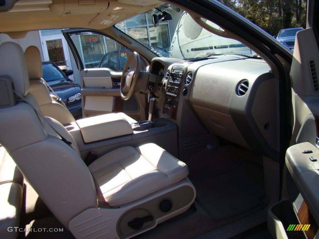2004 F150 XLT SuperCab - Arizona Beige Metallic / Tan photo #14