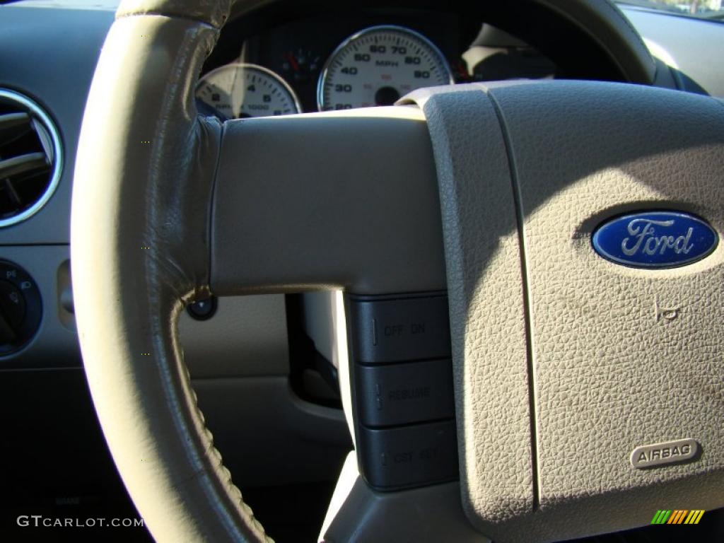 2004 F150 XLT SuperCab - Arizona Beige Metallic / Tan photo #25