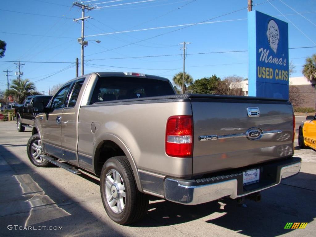 2004 F150 XLT SuperCab - Arizona Beige Metallic / Tan photo #33