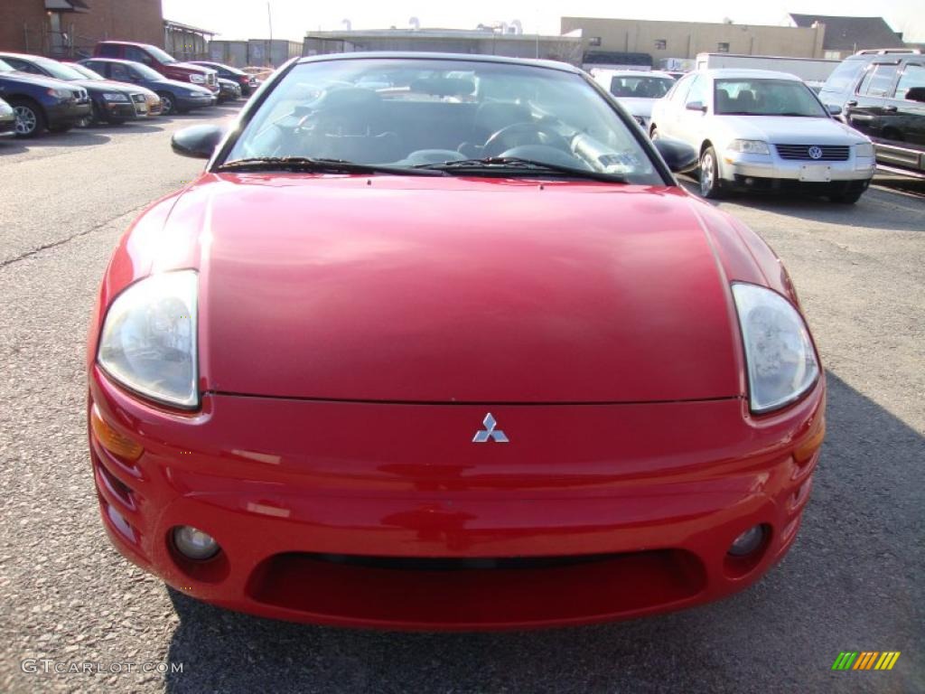 2003 Eclipse Spyder GT - Saronno Red / Midnight photo #3